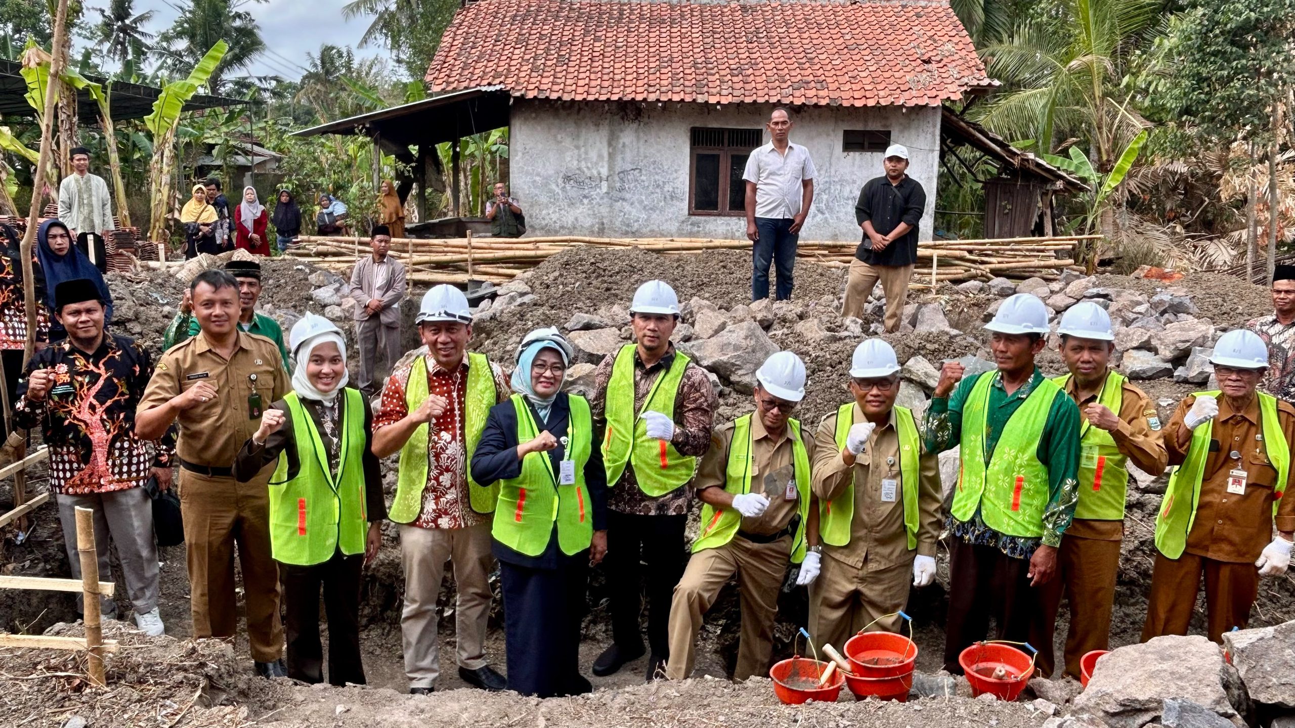 Peletakan Batu Pertama Gedung Dakwah PRM Panjangsari, Awali Pusat Dakwah dan Kegiatan Masyarakat