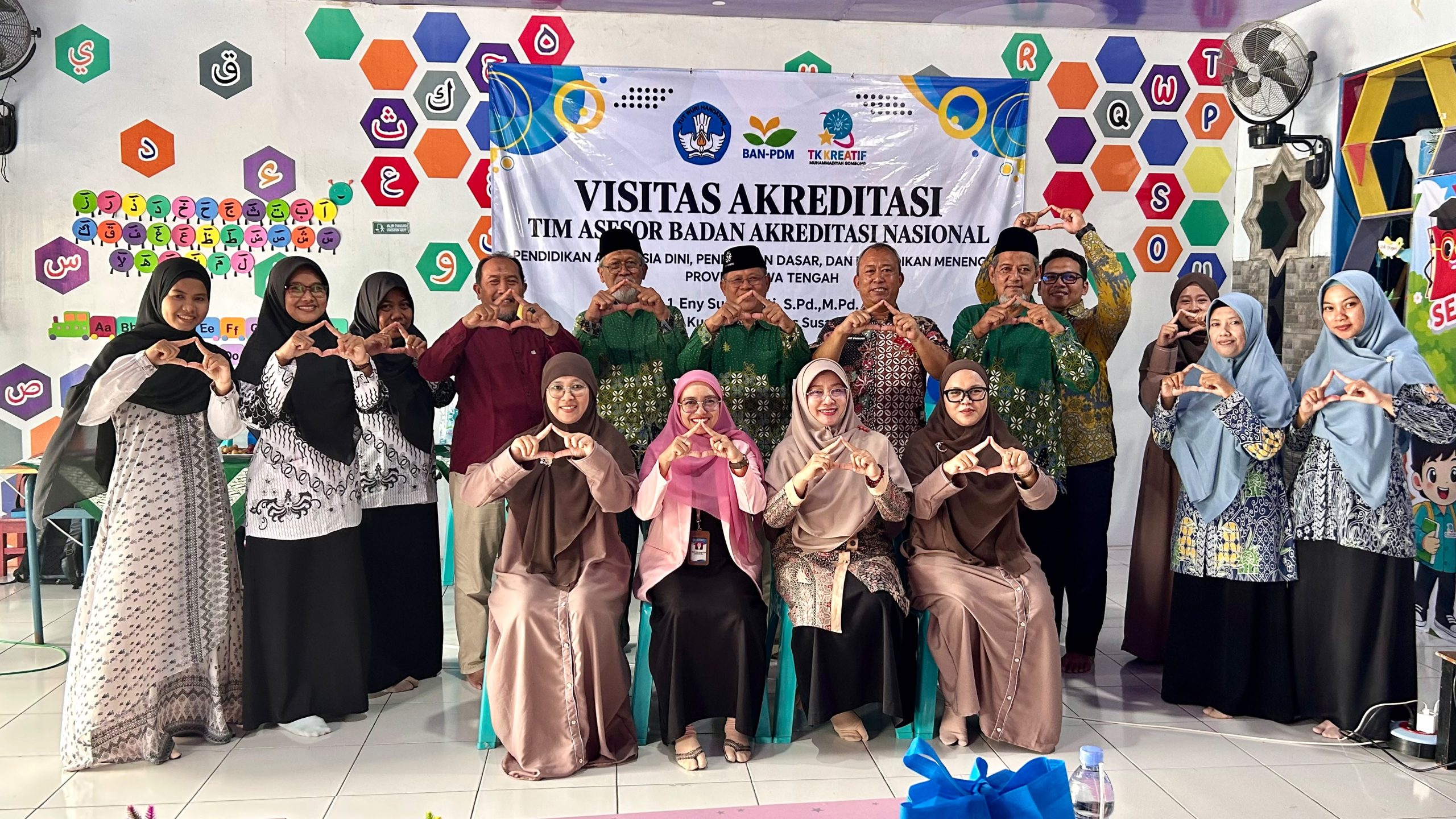 TK Kreatif Muhammadiyah Gombong Jalani Visitasi Akreditasi BAN-PDM